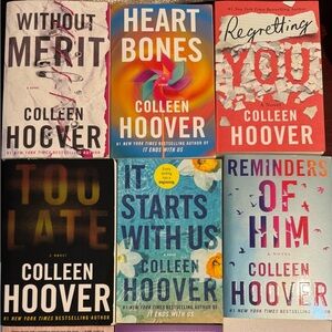 Colleen Hoover Book Collection (Like New)